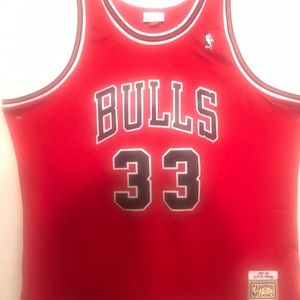 Swingman Jersey Chicago Bulls Road 1997-98 Scottie Pippen